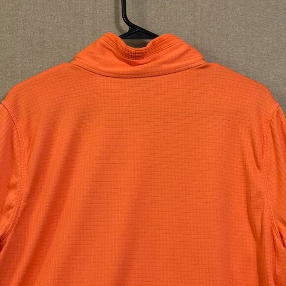 IZod PerformZ Jacket Women's XL Orange Zipper Pockets Long Sleeves - Picture 8 of 12